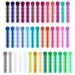LOVEWEE Dental Orthodontic Ligature Ties, 1040 PCS Orthodontic O-rings Braces Rubber Bands Multi-color