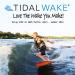 Tidal Wake XLR8 Wake Surf Shaper - For Inboard Boats | Floating Wakesurf Creator - Silver/Black Fin - Buy Online on GoSupps.com