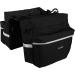 BV Bike Panniers 26L | Adjustable Hooks & Carrying Handle | 3M Reflective Trim | Large Black Bicycle Commuting Pannier - Buy Online on GoSupps.com