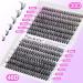 Pawotence 280pcs D Curl Cluster Eyelashes 9-16mm Mix for Self Application - 30D & 40D Lash Extensions - Buy Online on GoSupps.com