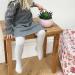 Non-Slip Super Soft Ribbed Baby & Toddler Girls Tights - Warm & Cozy Anti-Skid Winter Tights for Active 1-Year-Olds | Sparkle - Buy Online on GoSupps.com