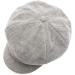 MIRMARU Women's Classic Chenille Grey Baker Boy Cap - Winter Cozy Hat - Buy Online on GoSupps.com
