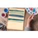 6x4 inches Mixed Media Watercolor Paper | 150 GSM Thick Deckle Edge Handmade Paper - Buy Online on GoSupps.com