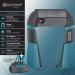 Kesser Neck & Shoulder Shiatsu Massage Device with Heat - 3D Massage for Back Legs & Feet - Portable Gray/Turquoise - Buy Online on GoSupps.com