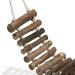 Relaxdays Bird Toy Ladder Set of 2 | Natural Wood Bird Cage Accessories for Budgies & Canaries - Buy Online on GoSupps.com