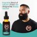 Premium Mint & Almond Beard Oil - Nourishing Soy Oil Formula for Healthy Beards (1 Fl Oz - Buy Online on GoSupps.com