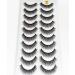 HBZGTLAD 10 Pairs Fluffy False Eyelashes Natural Faux Mink Strip 3D Lashes Pack Make Up Beauty Tools (3D103)