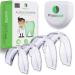 Physiospirit Premium bite rail - Mundsprung for sports - tooth rail against teeth grinding - bite track for night - professional tooth protection ... 4 pieces transparent