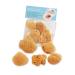 Constantia Pets Hermit Crab Real Sea Sponges - 5 Pack Unbleached, Provides Nutrients, Safer Drinking and Helps Maintain Habitat Tank Humidity