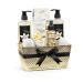 Bath and Body Gift Basket For Women and Men 8 Piece Set of Warm Vanilla Bath & Body Collection Gift Basket Includes Shower Gel Bubble Bath Body Lotion Body Mist & More - Appreciation Gift Ideas