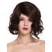 WIG ME UP - RGF-6877-SP4/30 wig ladies wig short shoulder length parting wavy voluminous chestnut brown mix