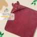 Liomio Hooded Baby Towel 100x100cm - Bordeaux - 100% Cotton Soft & Cozy | Oeko-Tex Certified | Perfect Baby Shower Gift | Made in EU - Buy Online on GoSupps.com