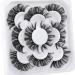 Lanflower Russian D Curl Wispy Strip Lashes - Natural Look 3D False Eyelashes Pack - Buy Online on GoSupps.com