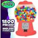 1800 Small Pom Poms Balls Craft Supplies - Assorted Colored Fuzzy Mini 1cm Pom Poms - Buy Online on GoSupps.com