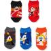 Sonic The Hedgehog Boys 5-Pack No Show Socks 6-8.5 - Assorted Bright Colors - Buy Online on GoSupps.com