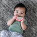 Shop Lil Nibblers Vibrating Apple Teether - Soft Silicone Dental Aid for Babies & Toddlers | International Shipping Available - Buy Online on GoSupps.com