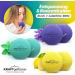 Kraftfl ster 3x Anti-Stress Balls Immediate Stress Relief with Fresh Scents | Relaxation for Body & Mind - Buy Online on GoSupps.com