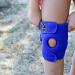 Adjustable Kids Knee Brace Support - Open Patella Neoprene Stabilizer Wrap for Youth, Boys, Girls - Ideal for Arthritis, ACL, MCL, LCL, Meniscus Tear, Sports, Dance - Blue (One Size) - Buy Online on GoSupps.com