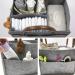 Portable Baby Diaper Caddy Organizer for Changing Table or Car - Neutral Baby Shower Basket - Nursery Storage Organizer - Baby Caddy for Nappy - (Heather Gray  Large) Heather Gray Large (Pack of 1) - Buy Online on GoSupps.com