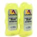 La Looks Gel 9 Mega Mega 20 Ounce (Yellow) (591ml) (2 Pack)