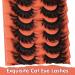 20MM Fluffy Mink False Eyelashes - 7 Pairs Pack for Full Volume Cat Eye & Fox Eye Look - Buy Online on GoSupps.com