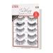 KISS So Wispy Bestselling False Eyelash Styles Multipack - Volume & Curl, Cruelty Free, Reusable - 5-Pair Collection - Buy Online on GoSupps.com