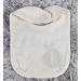 Royal Icon Baby Bibs 0-6 Months & 6-12 Months Set - 100% Organic Cotton Hook and Loop Baby Feeding Bibs - Soft & Absorbent - Toddler Boys and Girls - 6 x Cream (3/6/12Pc) - Buy Online on GoSupps.com