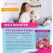 Lactation Cookies - Chocolate Chip Breastfeeding Supplement for Milk Supply Increase - Brewers Yeast, Oat Flour, Flax - Fenugreek Free - Mommy Knows Best - 1.25 LBS - Buy Online on GoSupps.com