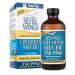 Natural Path Silver Wings Colloidal Silver 250ppm Enhanced Immune Support Supplement - 8 Fl. Oz. - Cap Top