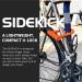 OTTOLOCK Sidekick Compact U-Lock | Lightweight Silicone-Coated Bike Lock in Orange - Buy Online on GoSupps.com