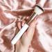 Rose Gold Kabuki Brush for Makeup - Professional Flat Top Foundation Brush for Blending Liquid, Cream, and Powder - Cruelty-Free by Lily England - Buy Online on GoSupps.com