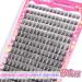 wiwoseo Russian Cluster Lashes Kit Lash Individual Cluster Eyelash Extensions D Curl Cluster Lashes Glue Bond and Seal Natural Lash Extension Kit for Beginners DIY at Home(0.07d 8-16MM) M-cluster lashes kit 8-16MM - Buy Online on GoSupps.com