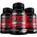 N.O. Nitric Oxide Booster with L-Arginine L-Citrulline Beta Alanine AAKG - Non-GMO Gluten-Free Vegan - Pre-Workout Supplement for Muscle Growth Stamina Energy Pumps Vascularity - 120 Capsules 120 Count (Pack of 1) - Buy Online on GoSupps.com