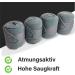 Fleece Bandages for Horses - Velcro Fastener 4-Pack with Storage Bag | Ideal for Shetland Ponies (Gray) - Buy Online on GoSupps.com