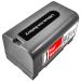 BDC72 Battery Replacement for SOKKIA Pipe Laser TP-L6 3D Layout Navigator LN-150 SOKKIA BDC72 Battery