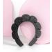 Brushworks Black Cloud Beauty Headband - Soft & Stylish Hair Wrap - Buy Online on GoSupps.com