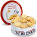 Gluten Free Sugar Free Butter Cookies Variety Tin 36 Count Traditional Danish Butter Cookies, No Preservatives No Coloring Premium Assorted Gluten Free Cookies for Diabetics (1 Pk, 12 Ounce) 12 Ounce (Pack of 1)