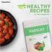 Nortembio Dried Parsley 100g - 100% Natural Rubbed Leaves for Dressings and Sauces - Buy Online on GoSupps.com