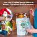 BIOFAIR NUTRITION - Vegan Vegetable and Organic Protein - Based on Organic Rice and Cocoa - Healthy 100% Natural and Responsible - 20 Doses of 25 Gr - 500 Gr - Buy Online on GoSupps.com