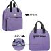 CURMIO Embroidery Bag - Portable Storage for Hoops, Floss, and Supplies - Purple (Patented Design) - Buy Online on GoSupps.com