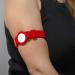 Freestyle Libre 1/2 Sensor Armband Holder Red Protects Your Sensor