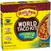 Old El Paso World Taco Kit Caribbean Inspired Jerk, 10 ct