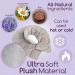 Lavender Microwave Heating Pad for Back & Neck Pain Relief - Aromatherapy Shoulder Wrap - Buy Online on GoSupps.com