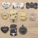 Natiform Personalized Stainless Steel Pet ID Tag | Double-Sided Engraving | Cat & Dog Collar Charm | Anti-Lost Name Tag for Pets (Bone) - Buy Online on GoSupps.com
