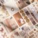 YagCu Aesthetic Journaling Supplies Kit - Bullet Journals, Vintage Scrapbooking, Arts & Crafts - Ideal for Teenage Girls, Women, Adults - Brown - Buy Online on GoSupps.com