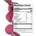Organic Pure Beet Root Powder - Boost Nitric Oxide Heart Health & Stamina - 30 Servings (1 LB) - International Shipping Available - Buy Online on GoSupps.com