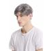 Buy Wig Me Up GFW994-44 Short Men's Fashionable Gray Hair Wig - 20 cm Dark Gray & Black Mix - International Shipping - Buy Online on GoSupps.com