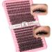 Goddvenus 360pcs Individual Eyelashes Cluster Lashes Wispy Lashes Individual Cluster 40D+50D Lash Clusters 8-16mm Eyelash Clusters Natural Eyelashes Individual Russian D Curl Lash Extensions C-40D+50D