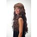 Shop WIG ME UP 33002A-18: Super Long Wavy Curly Waterwave Wig with Bangs in Light Brown - International Shipping Available - Buy Online on GoSupps.com