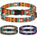 2PCS Adjustable Tribal Aztec Southwest Cat Collar Breakaway | Safety Pet Collars for Cats & Kittens - Buy Online on GoSupps.com